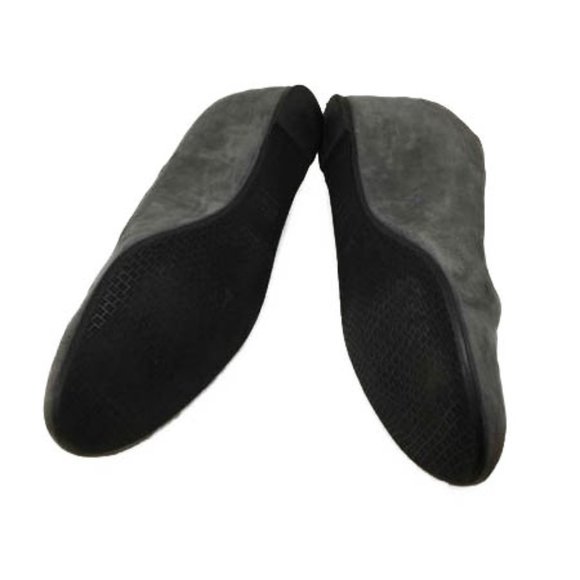 Stuart Weitzman Sojourn Heels Charcoal Suede Sz 10 - Picture 3 of 8